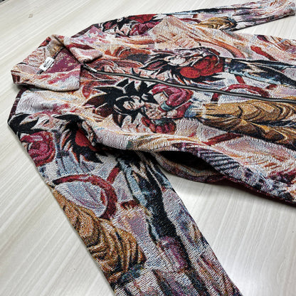 RDMCLOTHINGART tapestry hoodie GT GOKU&VEGETA TAPESTRY JACKET