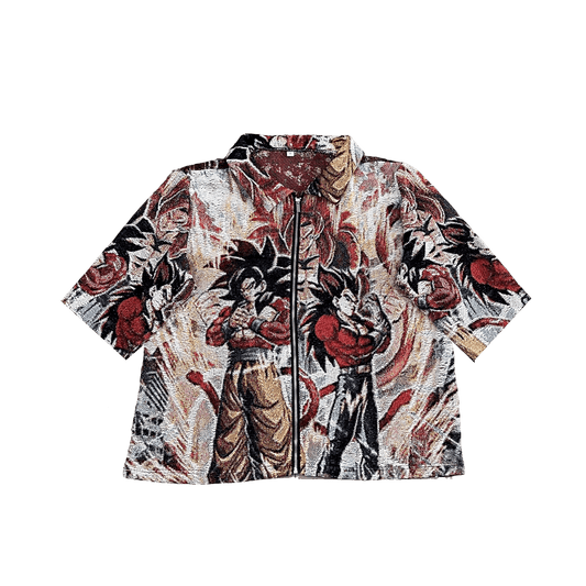 GT GOKU&VEGETA TAPESTRY TEE