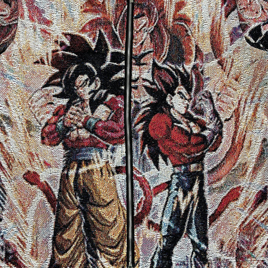 GT GOKU&VEGETA TAPESTRY TEE