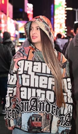 RDMCLOTHINGART tapestry hoodie GTA TAPESTRY HOODIE