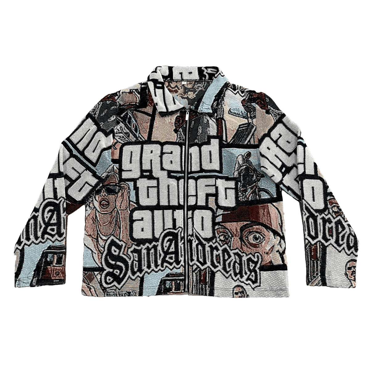 RDMCLOTHINGART tapestry hoodie GTA TAPESTRY JACKET