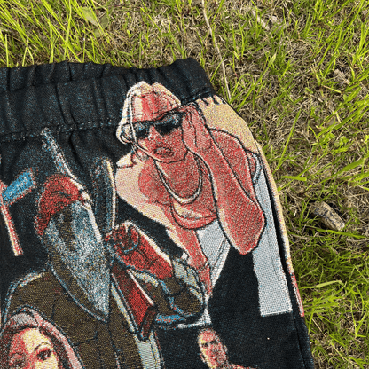 GTA TAPESTRY SHORTS - RDMCLOTHINGART