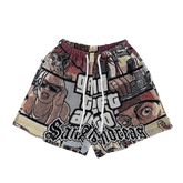 RDMCLOTHINGART tapestry hoodie GTA TAPESTRY SHORTS