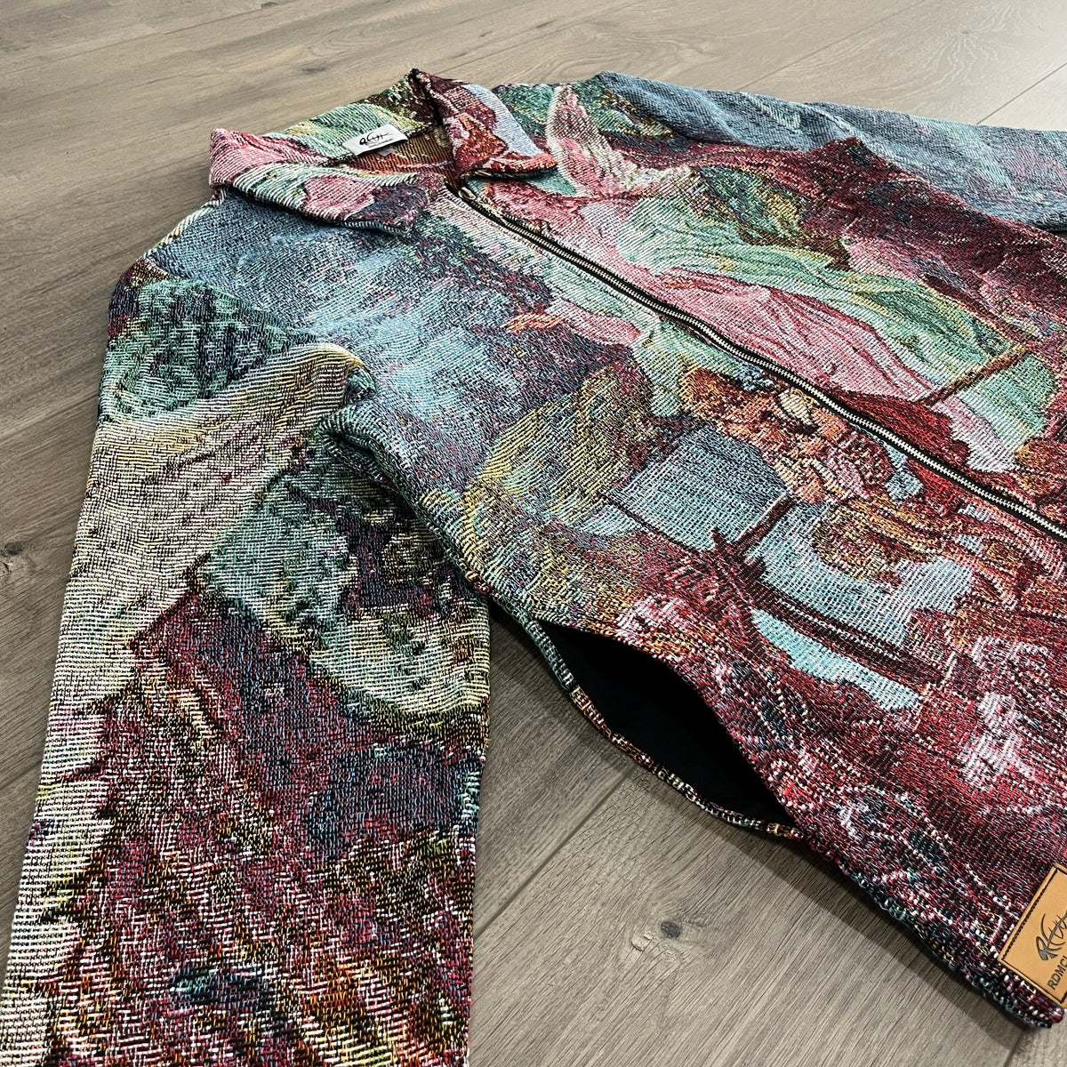 RDMCLOTHINGART tapestry hoodie GUARDIAN ANGEL TAPESTRY JACKET