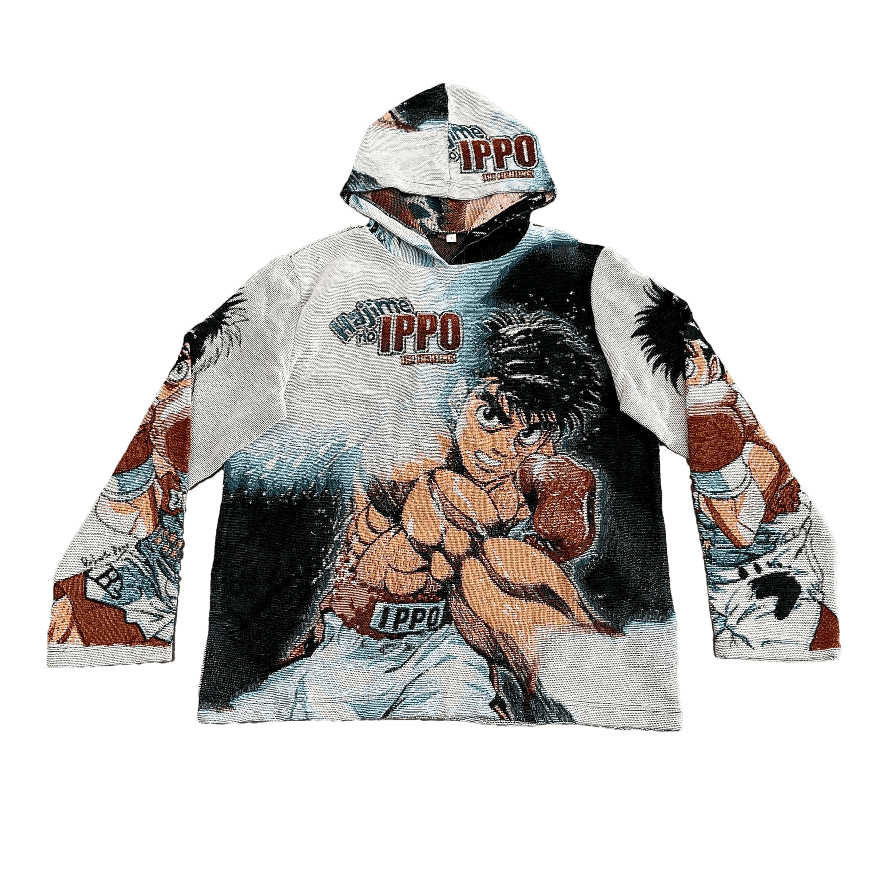 RDMCLOTHINGART tapestry hoodie HAJIME NO IPPO V2 TAPESTRY HOODIE