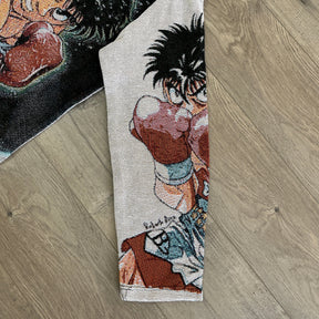 RDMCLOTHINGART tapestry hoodie HAJIME NO IPPO V2 TAPESTRY HOODIE