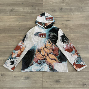 RDMCLOTHINGART tapestry hoodie HAJIME NO IPPO V2 TAPESTRY HOODIE