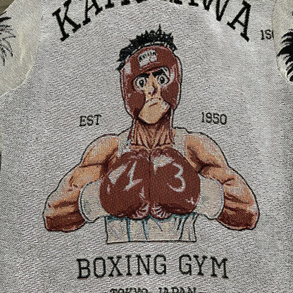 RDMCLOTHINGART tapestry hoodie HAJIME NO IPPO V2 TAPESTRY JACKET
