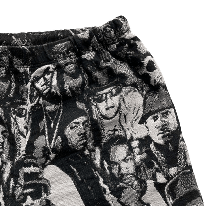 HIP COLLECTION TAPESTRY SHORTS - RDMCLOTHINGART