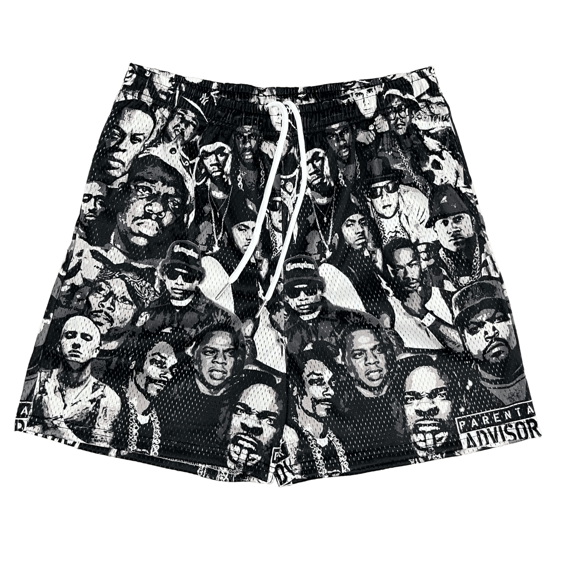 RDMCLOTHINGART tapestry hoodie HIP MESH SHORTS-8669