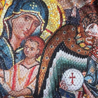 RDMCLOTHINGART tapestry hoodie HOLY MANTLE-8751