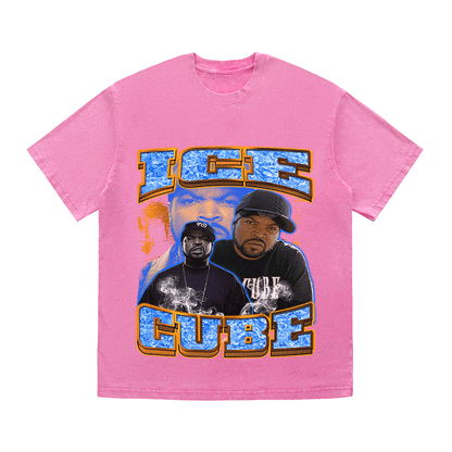 RDMCLOTHINGART tapestry hoodie ICE CUBE HEAVY WEIGHT COTTON TEE-9126