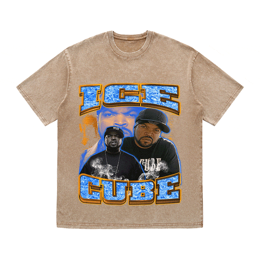 ICE CUBE HEAVY WEIGHT COTTON TEE-9126