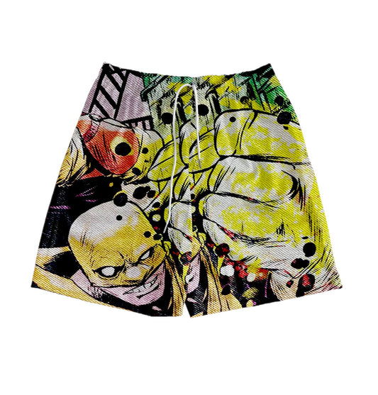 IRON FIST X LUKE CAGE TAPESTRY SHORTS