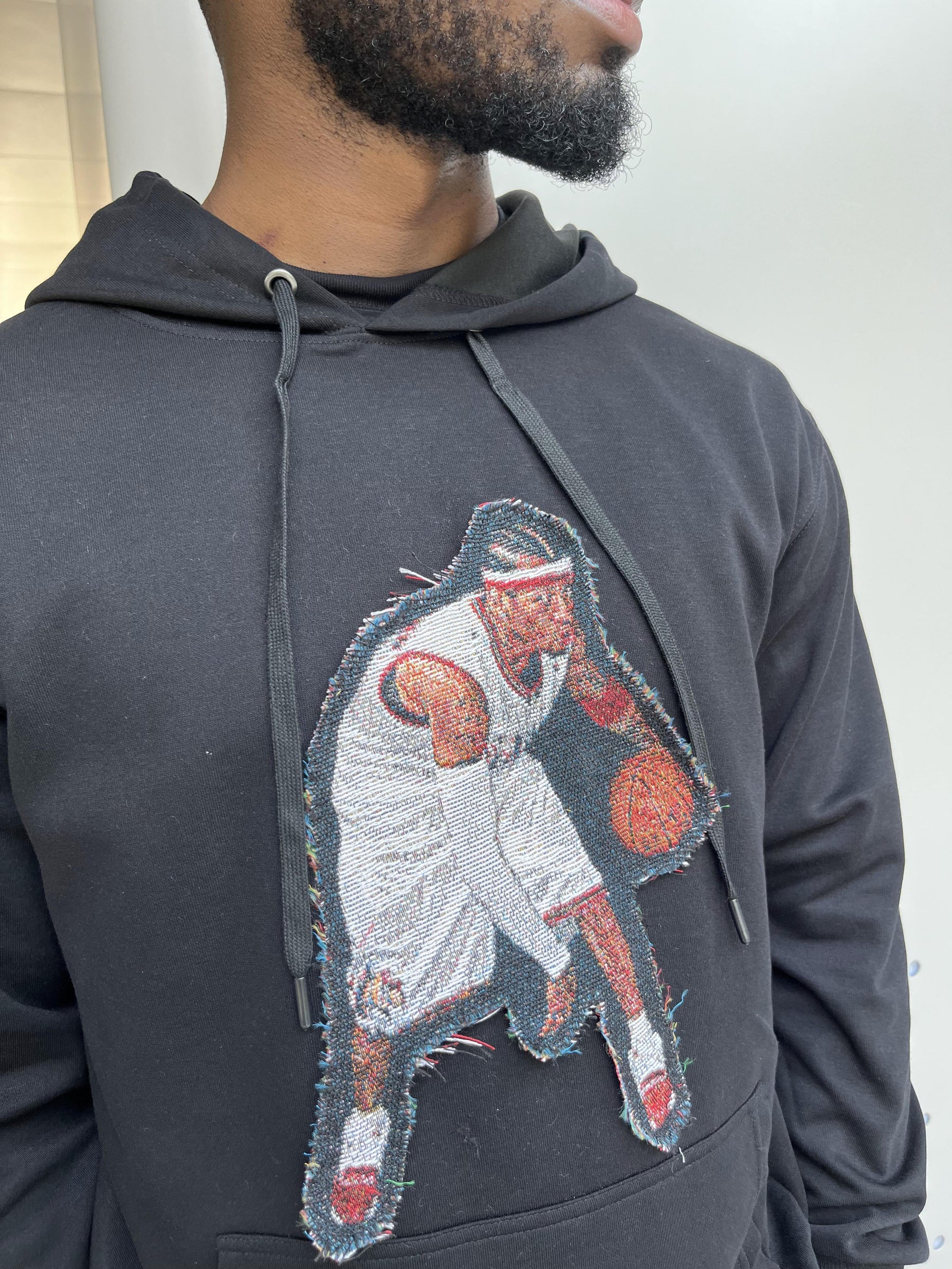 RDMCLOTHINGART tapestry hoodie IVERSON TAPESTRY PATCH HOODIE-9031