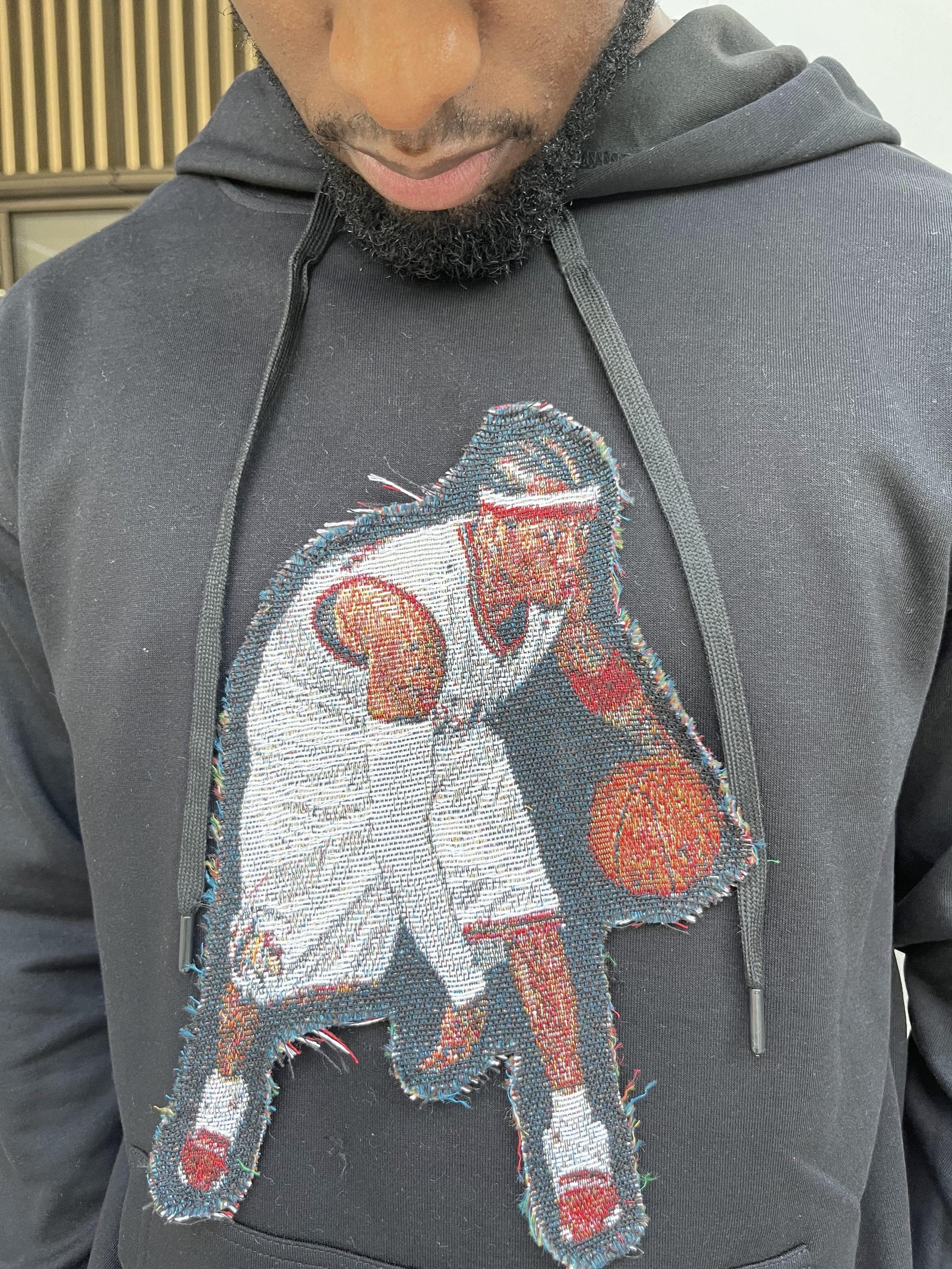 RDMCLOTHINGART tapestry hoodie IVERSON TAPESTRY PATCH HOODIE-9031