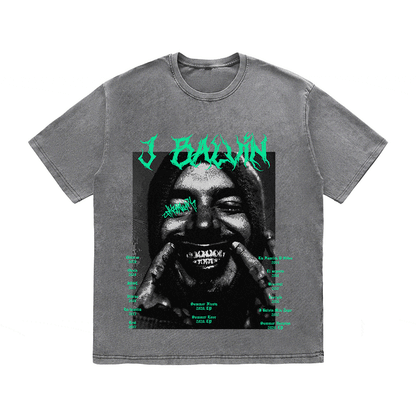 RDMCLOTHINGART tapestry hoodie J BALVIN HEAVY WEIGHT COTTON TEE-8880