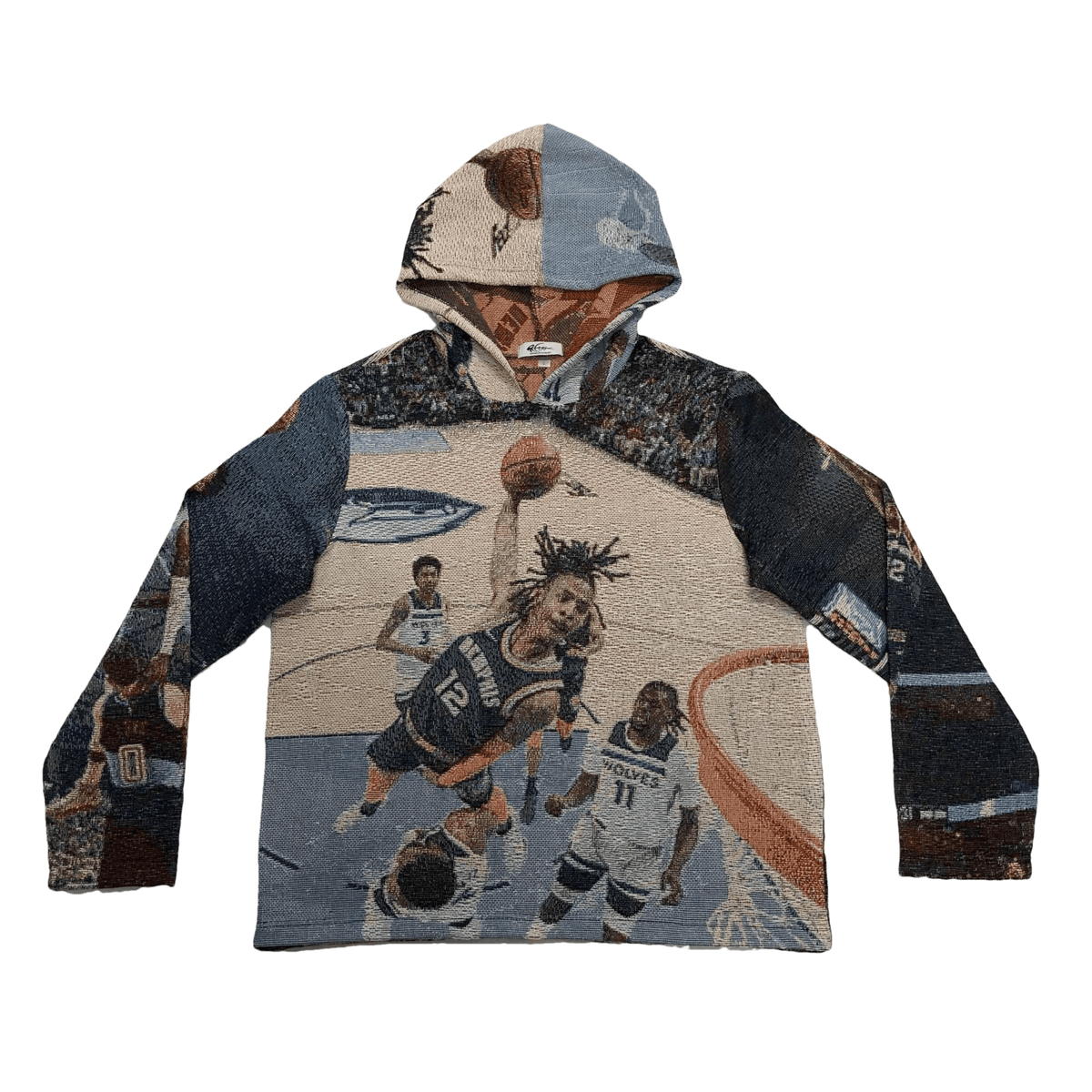 RDMCLOTHINGART tapestry hoodie JA Tapestry