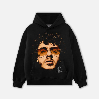 JACKHARLOW HEAD HOODIE-1087 - RDMCLOTHINGART