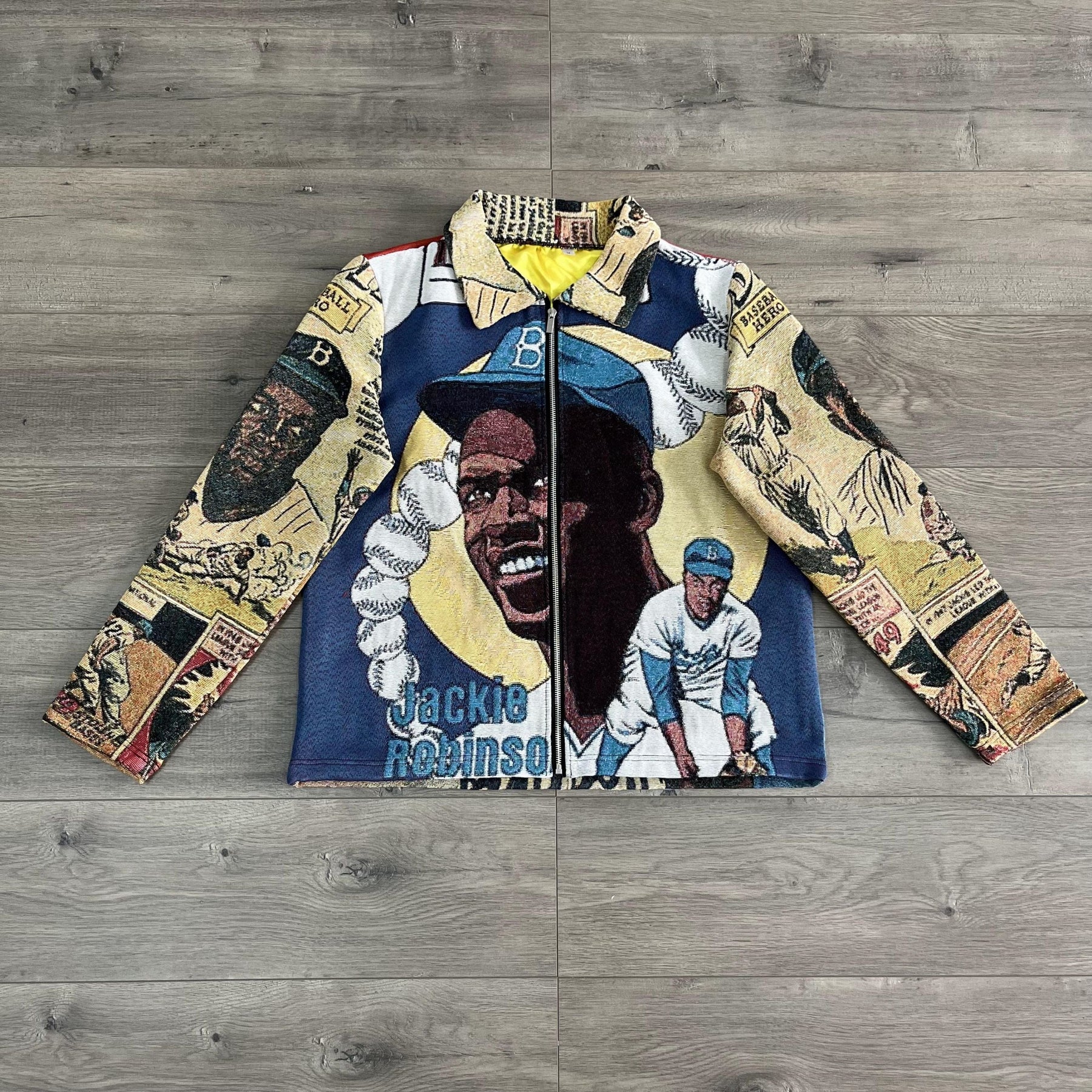 RDMCLOTHINGART tapestry hoodie JACKIEROBINSO Tapestry JACKET