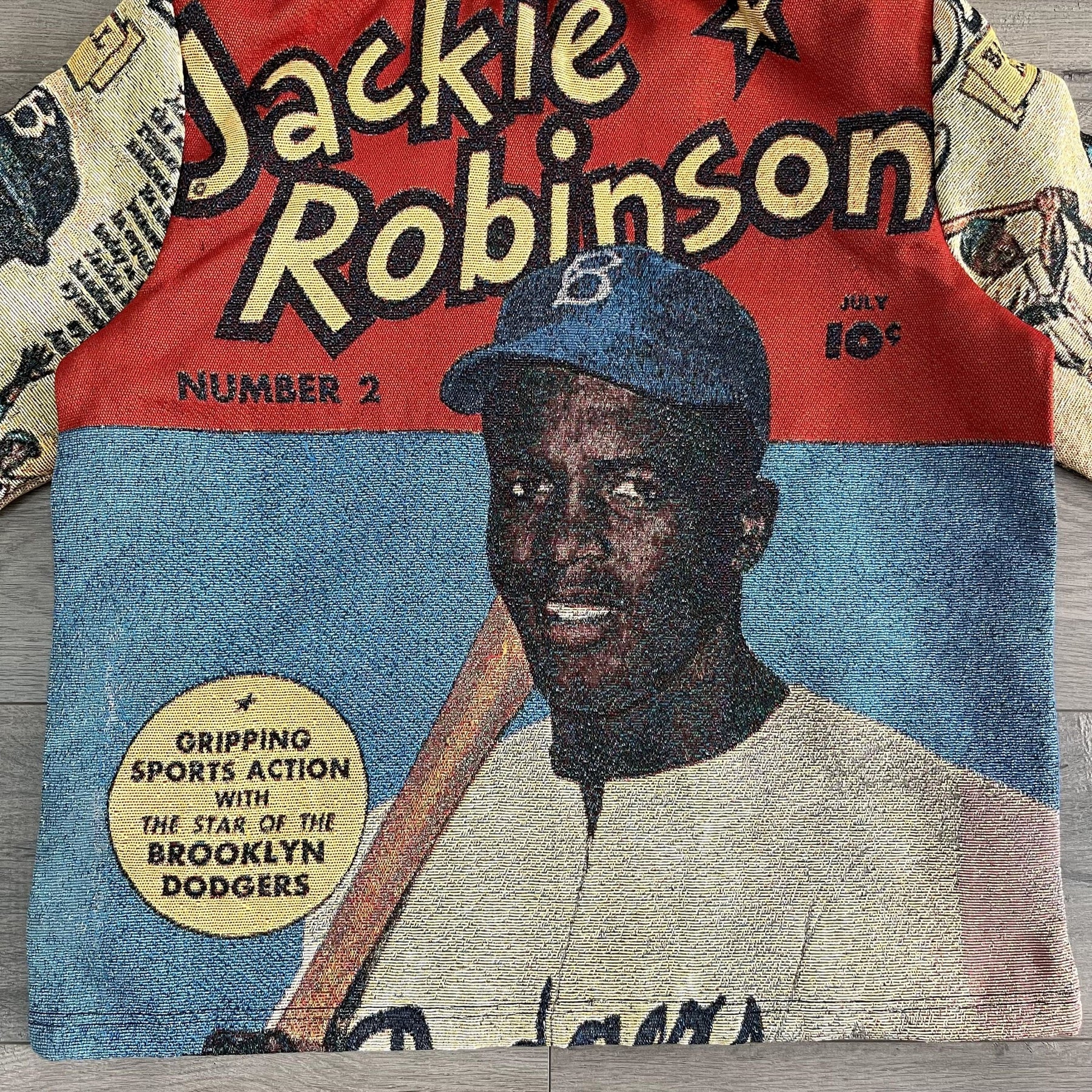 RDMCLOTHINGART tapestry hoodie JACKIEROBINSO Tapestry JACKET