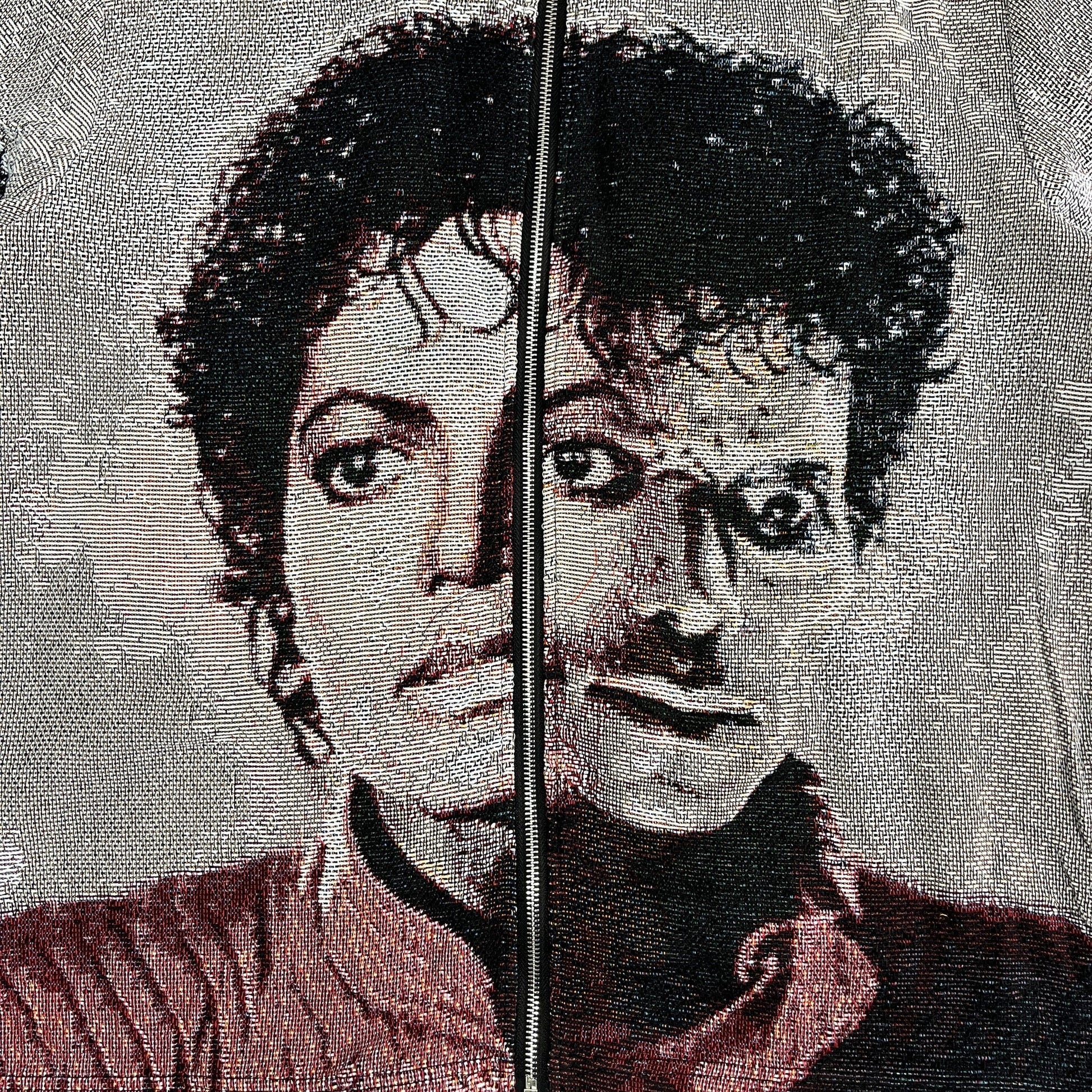 RDMCLOTHINGART tapestry hoodie JACKSON 2 FACE TAPESTRY TEE