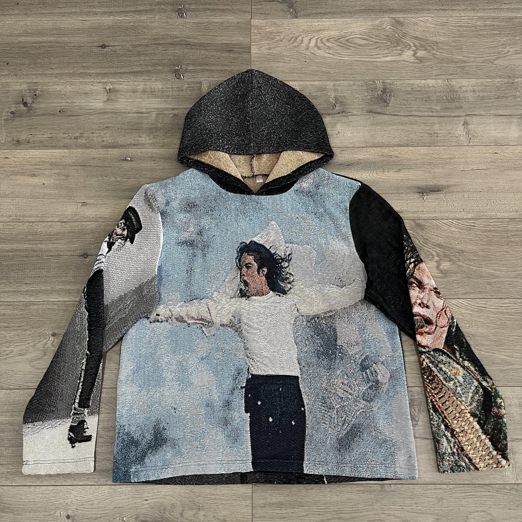 RDMCLOTHINGART tapestry hoodie JACKSON TAPESTRY