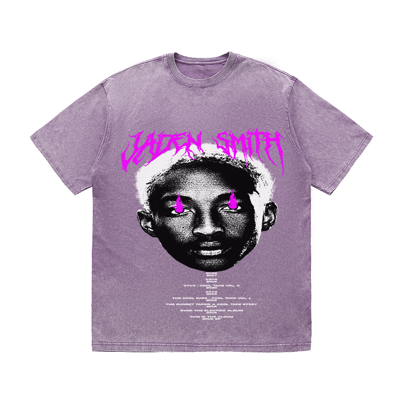 RDMCLOTHINGART tapestry hoodie JADEN SMITH HEAVY WEIGHT COTTON TEE-8905