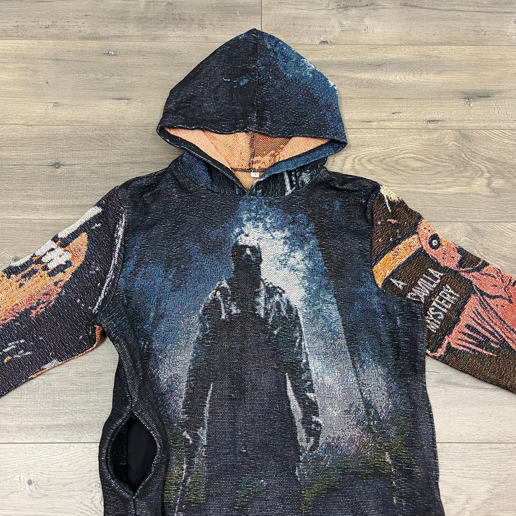 RDMCLOTHINGART tapestry hoodie Jason Tapestry