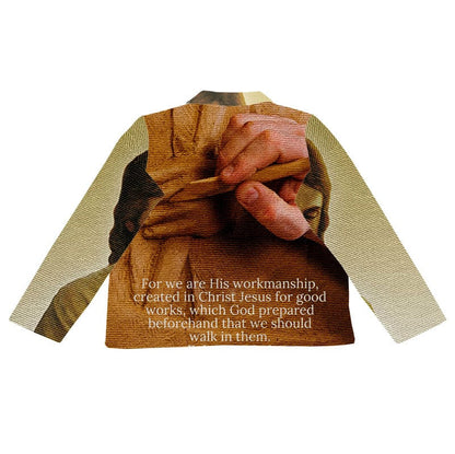 RDMCLOTHINGART tapestry hoodie JESUS TAPESTRY JACKET