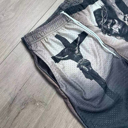 RDMCLOTHINGART tapestry hoodie JESUS V3-8752