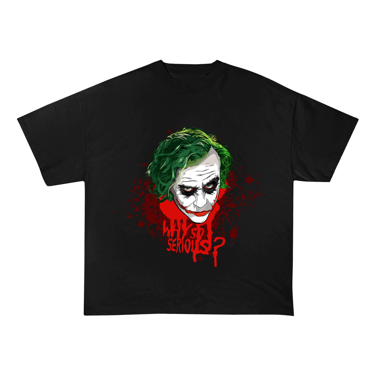 RDMCLOTHINGART tapestry hoodie JOKER HEAVY COTTON TEES-8223