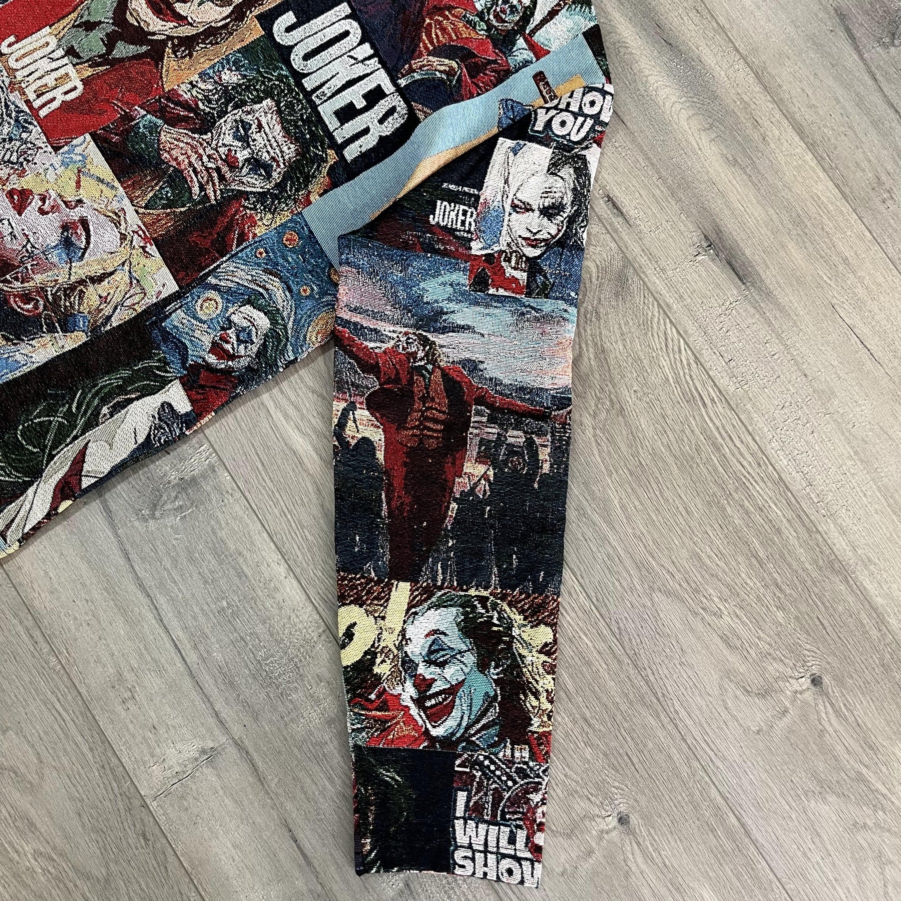 RDMCLOTHINGART tapestry hoodie JOKER&QUINN TAPESTRY JACKET