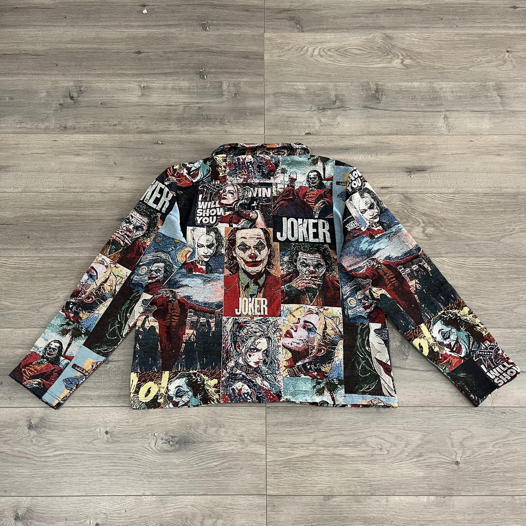 RDMCLOTHINGART tapestry hoodie JOKER&QUINN TAPESTRY JACKET