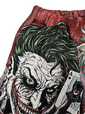 RDMCLOTHINGART tapestry hoodie JOKER SHORTS