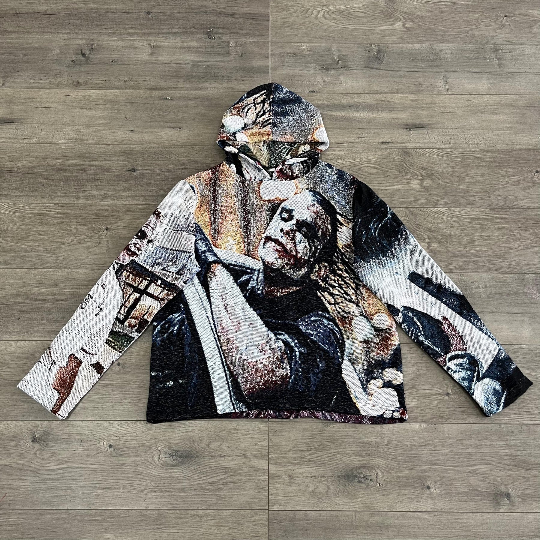 RDMCLOTHINGART tapestry hoodie JOKER TAPESTRY HOODIE