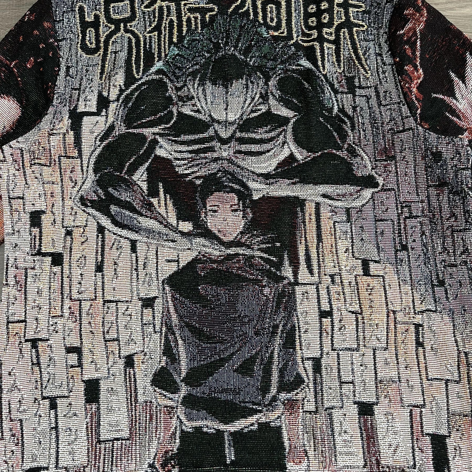 RDMCLOTHINGART tapestry hoodie JUJUTSUKAISEN TAPESTRY JACKET