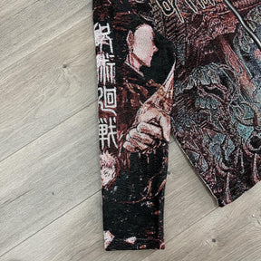 RDMCLOTHINGART tapestry hoodie JUJUTSUKAISEN TAPESTRY JACKET