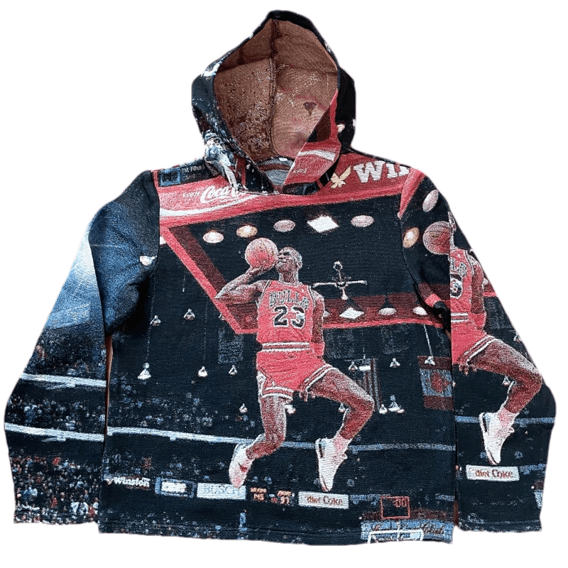 RDMCLOTHINGART tapestry hoodie JUMPMAN DUNK TAPESTRY