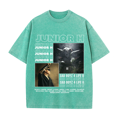 RDMCLOTHINGART tapestry hoodie JUNIOR HEAVY WEIGHT COTTON TEE-9001