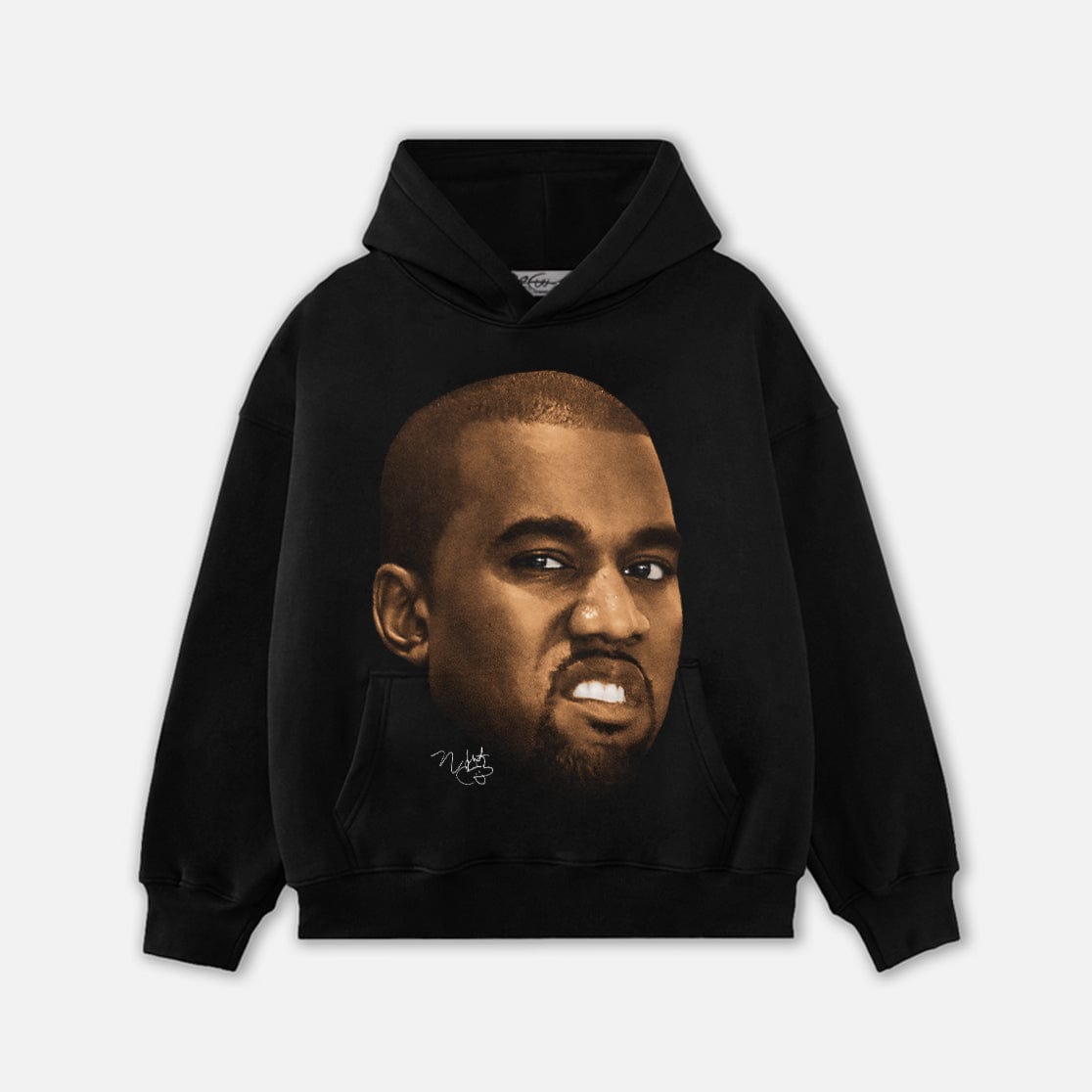 RDMCLOTHINGART tapestry hoodie KANYEWEST HEAD HOODIE-1078