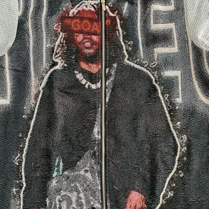 RDMCLOTHINGART tapestry hoodie KENDRICK TAPESTRY TEE