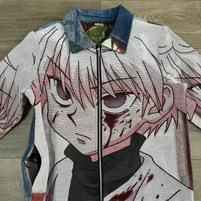 RDMCLOTHINGART tapestry hoodie KILLUA TAPESTRY JACKET