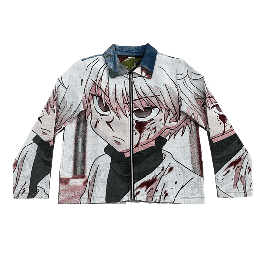 RDMCLOTHINGART tapestry hoodie KILLUA TAPESTRY JACKET