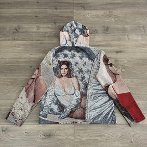 RDMCLOTHINGART tapestry hoodie KIM TAPESTRY