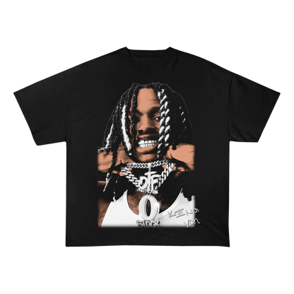 RDMCLOTHINGART tapestry hoodie KINGVON WEIGHT COTTON TEE-8033