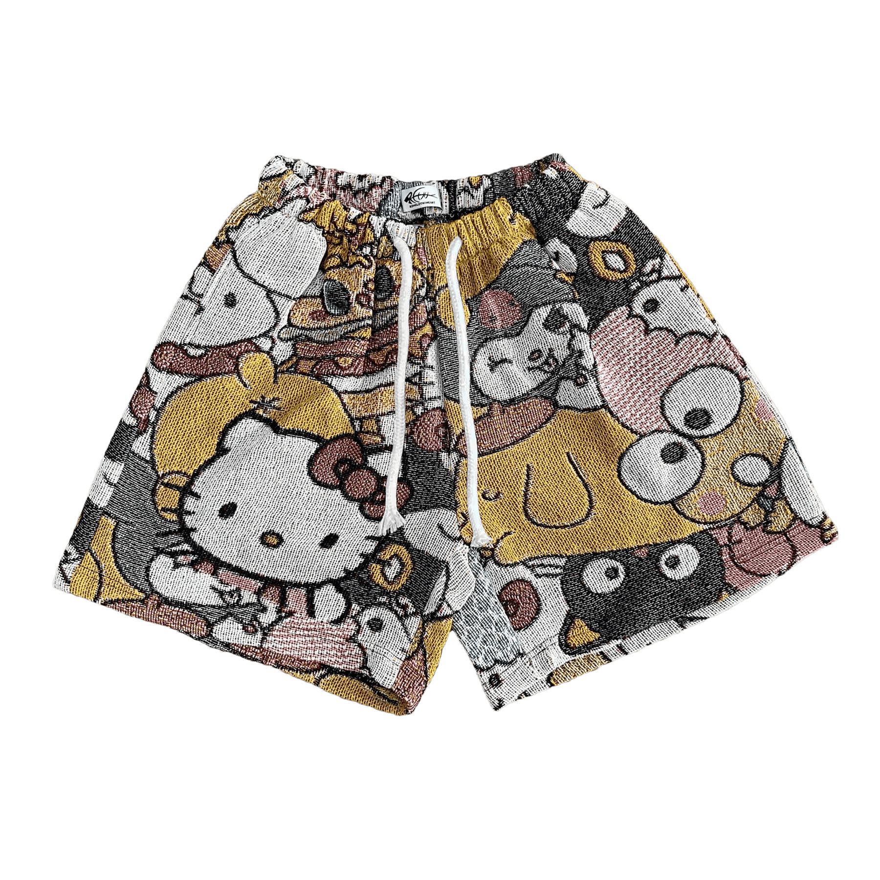 RDMCLOTHINGART tapestry hoodie KITTY TAPESTRY SHORTS