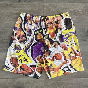 RDMCLOTHINGART tapestry hoodie KOBE LEGENDARY MESH SHORTS-8612