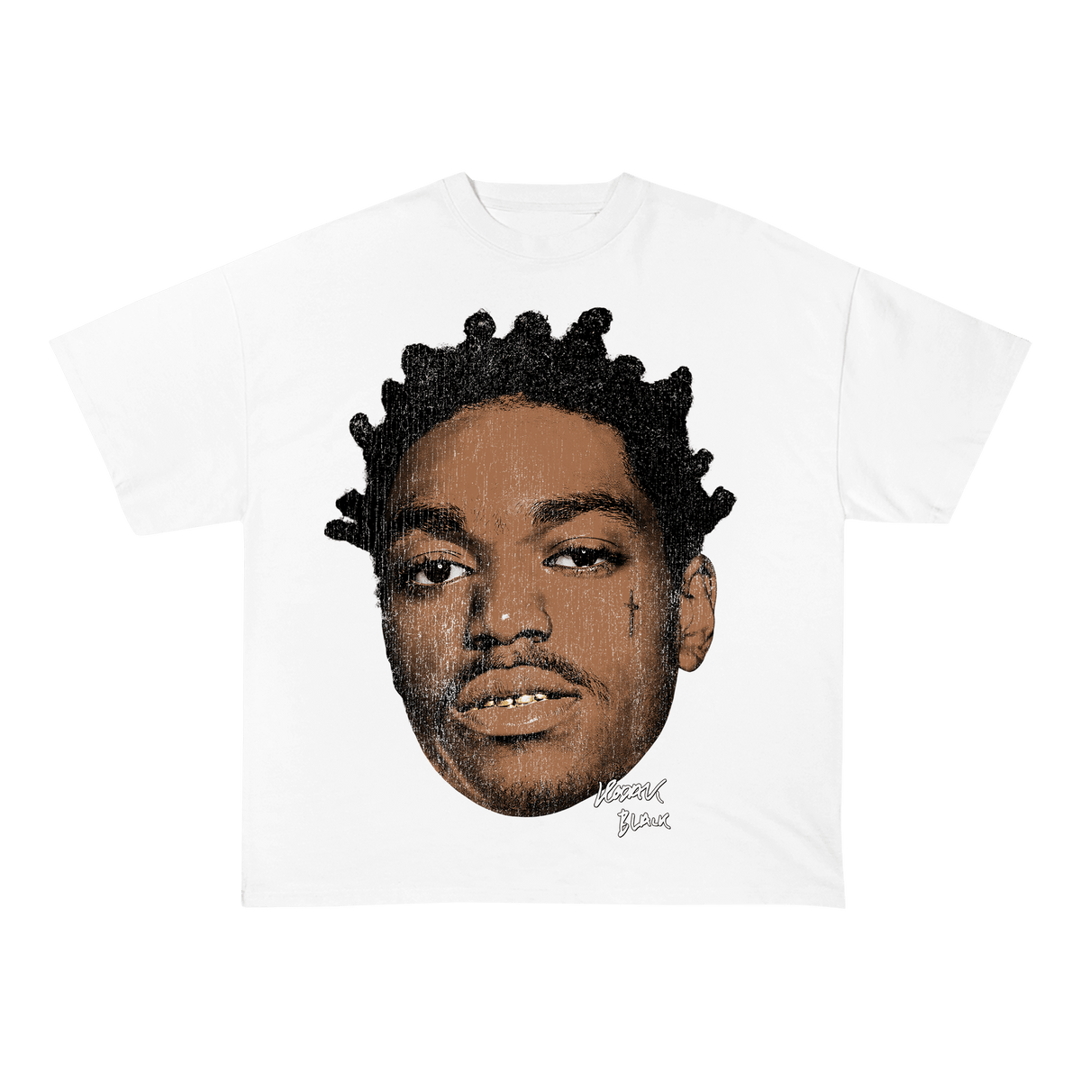 RDMCLOTHINGART tapestry hoodie KODAKBLACK WEIGHT COTTON TEE-8050