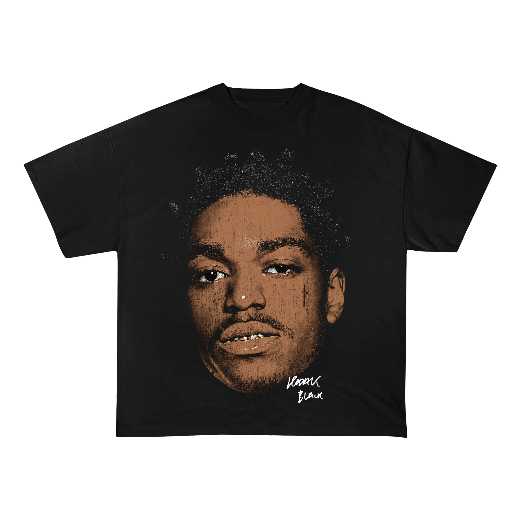 RDMCLOTHINGART tapestry hoodie KODAKBLACK WEIGHT COTTON TEE-8050